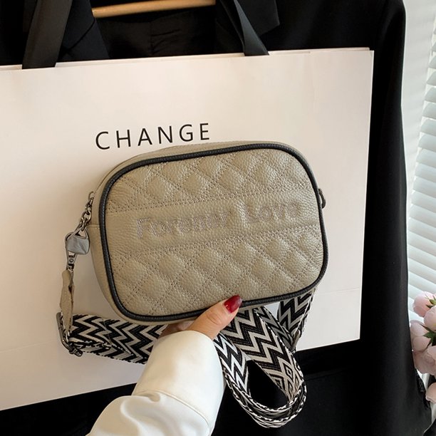Bolsa de viaje de primera capa de cuero de vaca de axilas con letras de moda para vacaciones de fin de semana Sywqhk Para Estrenar