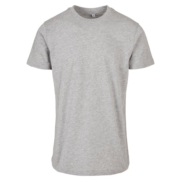 Build Your Brand - Camiseta Basic para Hombre (Gris Jaspeado)