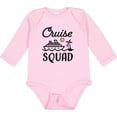 thumbnail image 3 of Inktastic Cruise Squad with Vector Cruise Ship and Palm Trees Boys or Girls Long Sleeve Baby Bodysuit, 3 of 5