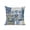Dark Blue Light Blue, variant on 1 Pack Outdoor Throw Pillow, Nautical Coastal Waterproof Pillow with Insert Included, Vintage Sea Anchor Boat Underwater World Beige Decorative Accent Cushion Sofa Pillows for Patio Porch, 16 x 16 In