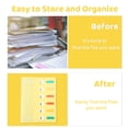thumbnail image 2 of SKYDUE A4 Expanding File Folder，Folder Organizer with 12 Pockets，Letter Size Colored Filing Folder Designed for Saving Receipt and File, 2 of 7