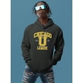 thumbnail image 2 of Chicago U League Sports Style Hoodie Men -Image by Shutterstock, Male 5X-Large, 2 of 4