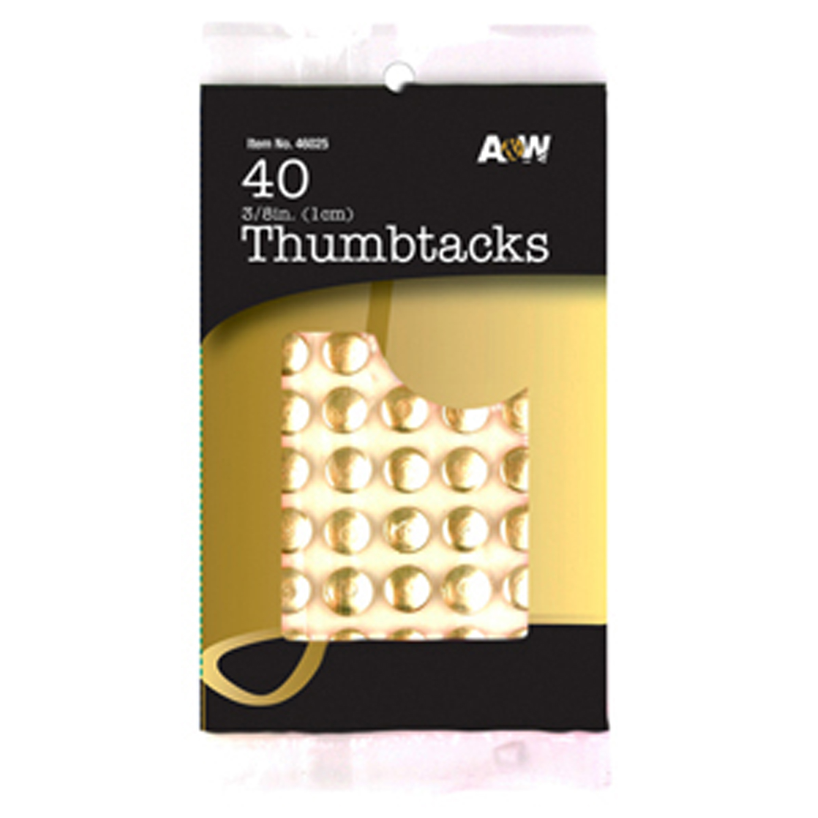 Thumb Tacks, Nickel 40 ct