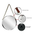 thumbnail image 6 of Infinity Instruments Decorative Silver Round Wall Mirror, 6 of 7