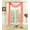 Coral, variant on Lisa Sheer Window Scarf, Sheer Voile Swags Drapes Elegant, Light Filtering, Solid Color, Single Window Teatment for Living Room & Events 54 in x 216 in - Red