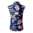 thumbnail image 5 of LTTVQM Hawaiian Shirts for Men Summer Beach Sleeveless Button Down Shirts Casual Loose Tropical Print T Shirts Holiday Clothes Wine M, 5 of 5