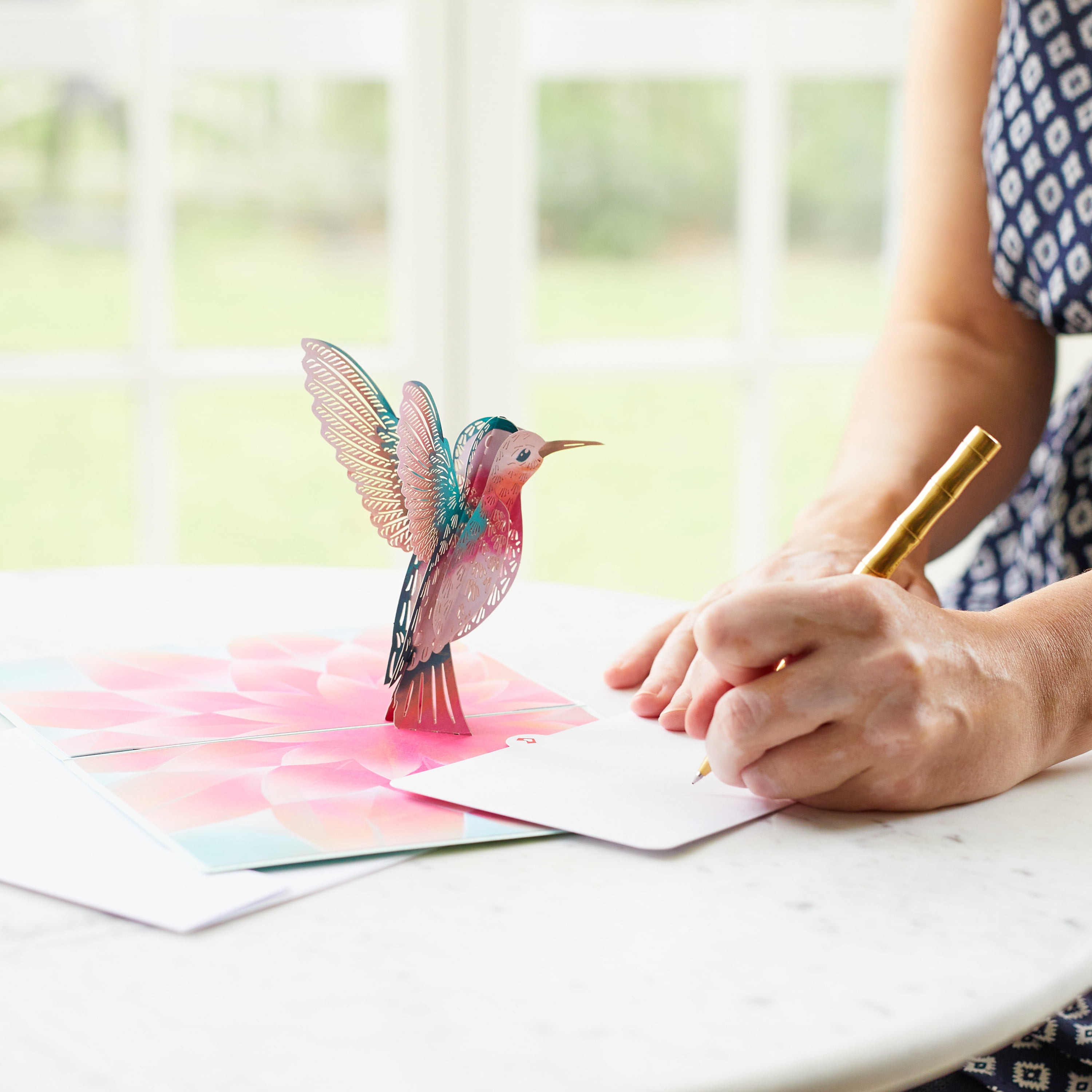 Lovepop Lovely Hummingbird Pop Up 3D Greeting Card, 5" x 7", Envelope  Included - Walmart.com