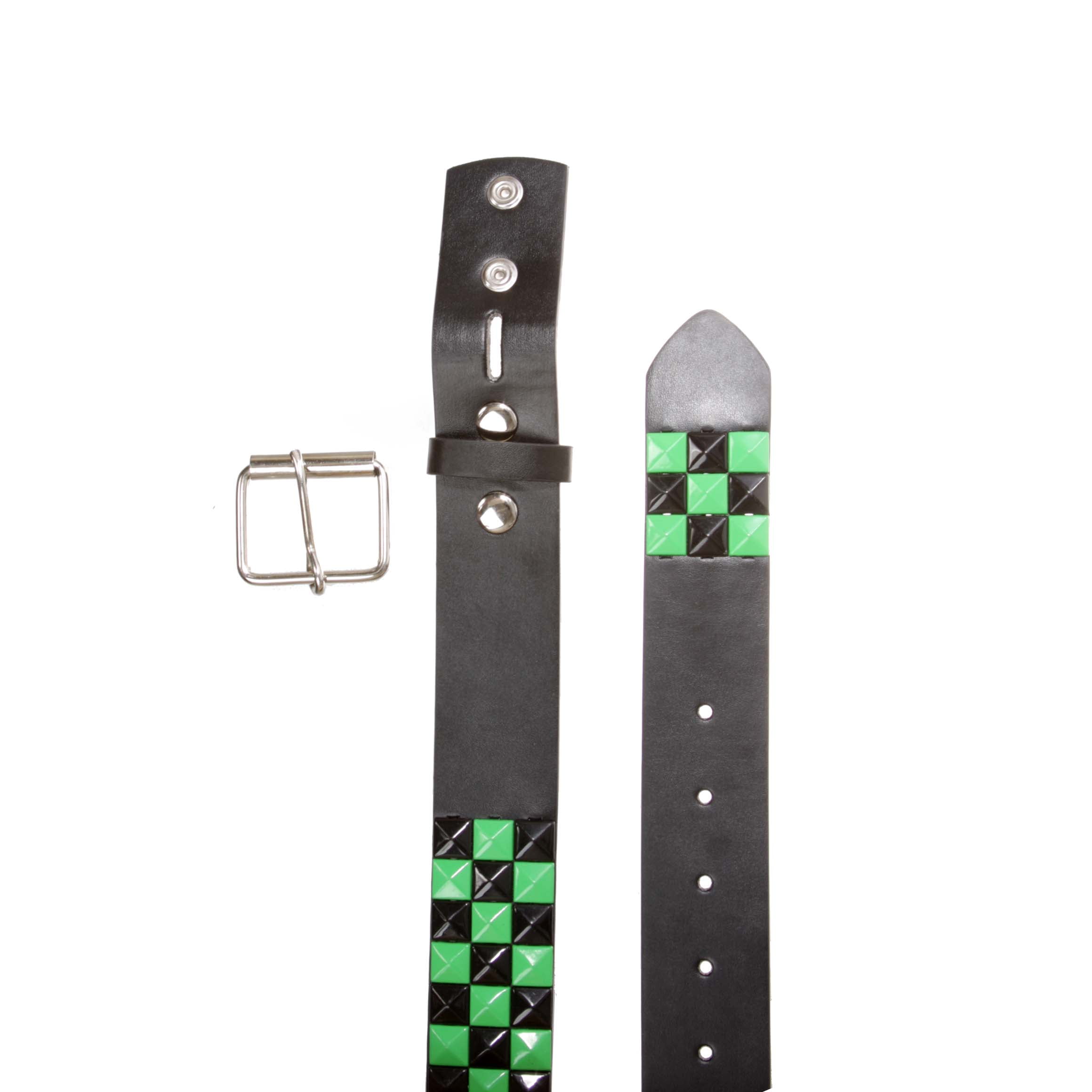 STAR TEAM STUDDED BELT OLIVE スターチーム ベルト STAR TEAM STUDDED BELT OLIVE スターチーム ベルト