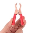 thumbnail image 5 of Pinzas De Cocodrilo Para Coche Pinzas De Batería Pinza De Cocodrilo Rojo + Negro 77Mm Para Cargador De Batería 2 Uds Cateissary HA018415-00, 5 of 5