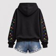 thumbnail image 4 of AWZXDE Girls Hooded Sweatshirt Cute Christmas Puppy Graphic Long Sleeve Hooded Top For Holiday Family Party And Christmas Photo, 4 of 6