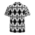 thumbnail image 3 of High Quality Hawaiian Shirts for Men Short Sleeve Aloha Beach Shirt Floral Summer Casual Button Down Shirts Blouses R6BGFC, 3 of 7