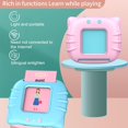 thumbnail image 4 of Pink Early Learning Card Reader Toy, 244-Page Bilingual Book (English & Chinese), Interactive Educational Learning Device for Toddlers and Children, Reading and Language Development Fun, 4 of 6