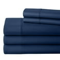 thumbnail image 3 of 1000 Thread Count 100% Egyptian Cotton 5-PC Set 18" EXTRA Deep Pockets Split California King, Mediterranean Blue, 3 of 8