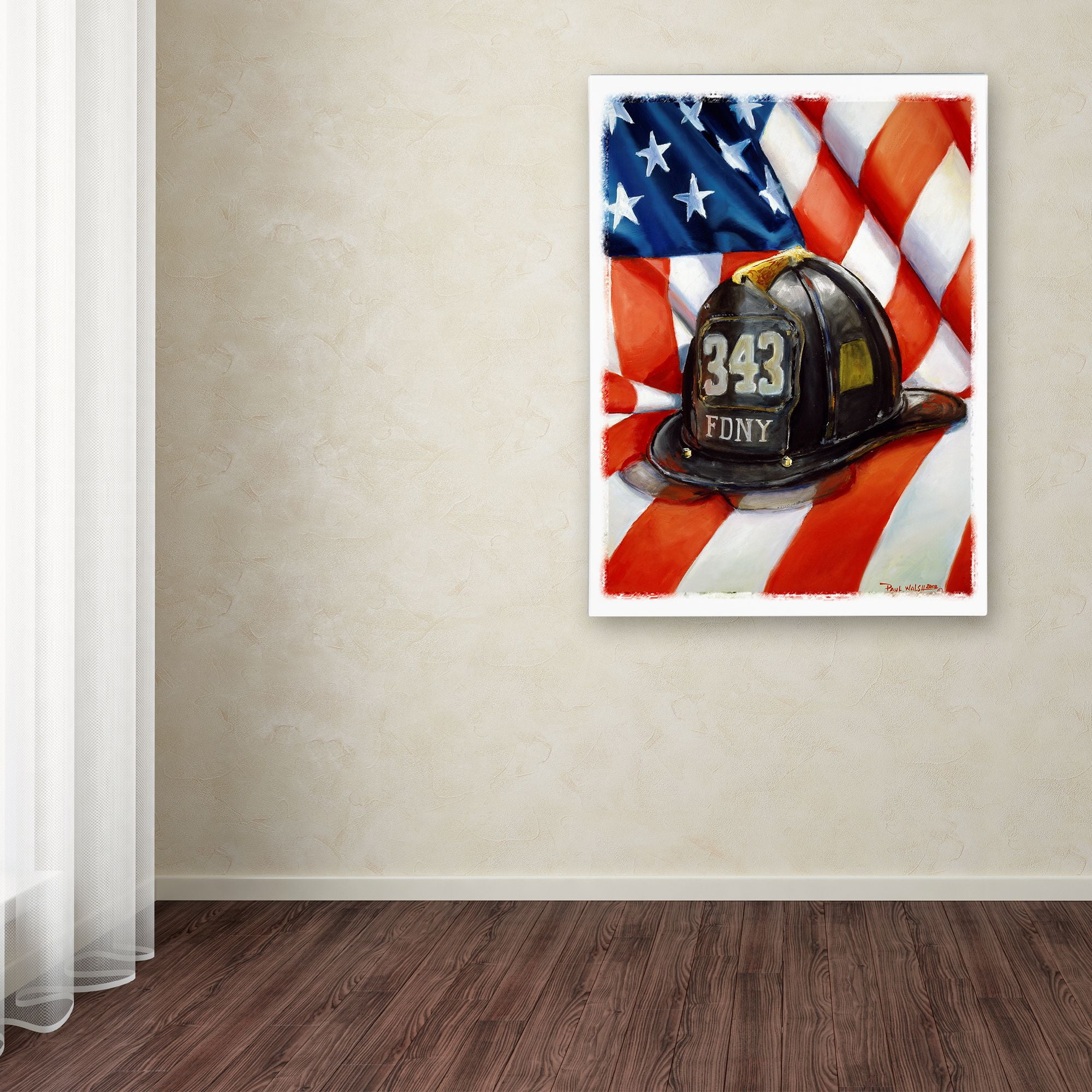 Trademark Fine Art 'Helmet still life' Canvas Art by Paul Walsh