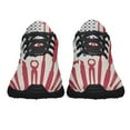 thumbnail image 5 of Carpenter American flag Happy Labor Day Shoes Sneakers Black Size 8, 5 of 7