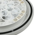 thumbnail image 4 of 20" Modern Invisible Ceiling Fan Light LED Flush Mount Lamp W/Remote Control, 4 of 11