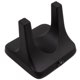 thumbnail image 3 of Robe Hook Stone Harbor Hardware Lakewood negro mate, 3 of 3