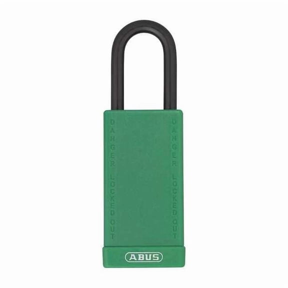 Abus Lockout Padlock,KD,Green,3"H 74LB/40 KD GREEN