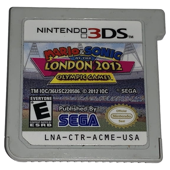 Mario & Sonic at the London 2012 Olympic Games (Nintendo 3DS) - Rated E