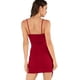 thumbnail image 2 of Vestido de mujer sexy con cuello en V asimétrico con pliegues laterales Adepaton WRMH-218-48, 2 of 5
