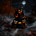 thumbnail image 5 of Tryvkinvive Halloween Decoration LED Pumpkin Tree Sculpture,Witch Hat Jack-o-Lantern Table Ornament,Spooky Decor for Outdoor,Indoor,Home and Party Scene, 5 of 7