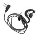 thumbnail image 2 of Auricular de Walkie Talkie, Auricular de Walkie Talkie con Cable Grueso Auricular para Colgar en la Oreja con Memoria para la Cabeza Artesanía Excepcional, 2 of 8