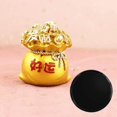 thumbnail image 3 of Money Bag Chinese Feng Shui Figurine Atrract Good Table Feng Luck Anti Slip Mat, 3 of 4