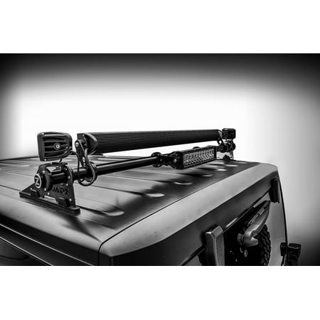 ZROADZ Z350050-JK Modular Rack LED Light Bar Bracket Fits select: 2015-2019 JEEP WRANGLER UNLIMITED, 2020 JEEP WRANGLER
