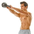 thumbnail image 5 of PRCTZ, 50lb Solid Cast Iron Kettlebell, Single, 5 of 11