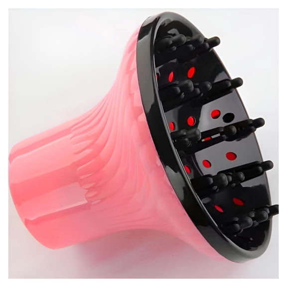 LAMIRO Universal Hair Diffuser for Curly Hair, Adjustable Hair Dryer Diffuser Attachment, Hair Styling Tool for Drying and Defining Wavy or Curly Hair