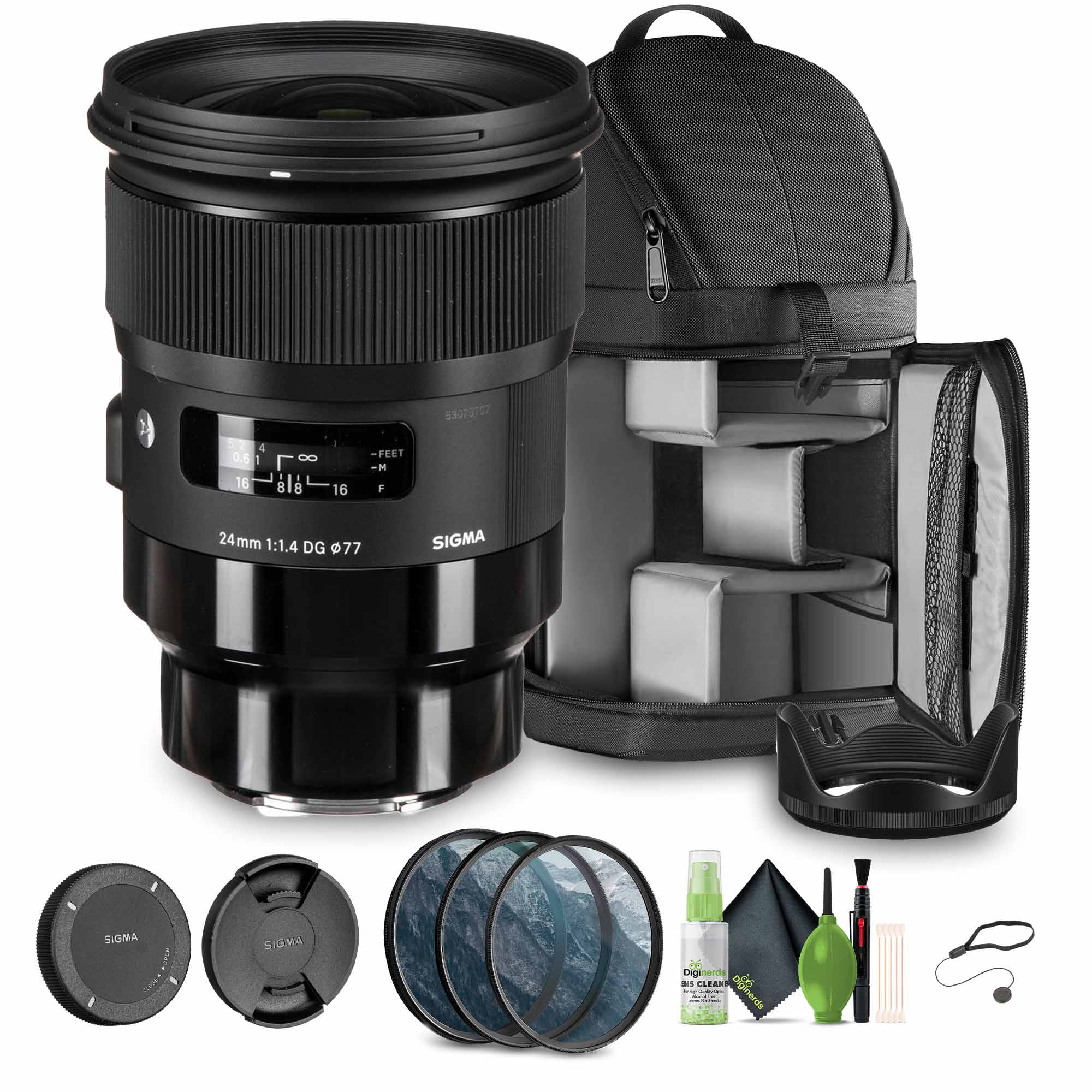 Sigma 14-24mm f/2.8 DG HSM Art Lens for Nikon F (Part #212955