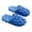 Blue, variant on Bathroom Slippers Women Men Non Slip House Shoes Shower Sandals Beach Pool Slides, Black, 10.5/11 US