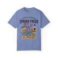 thumbnail image 2 of Boho Style Flowers Comfort Colors Unisex Cotton Short Sleeve Shirt, S - 4XL, 2 of 4