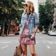 thumbnail image 4 of Fotbe Pink Lotus Buddha Vestido de Verano sin Mangas para Mujer – Vestido Midi Línea A, Estilo Camiseta Floral, Vestido Playero Casual y Fluido, 4 of 7