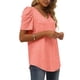 thumbnail image 3 of Camisa Casual Higoodz suave y Cómoda para mujer Tela Elástica de color Sólido, 3 of 6