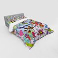 thumbnail image 2 of Ambesonne Art Bedding Set 4 Pcs, Hip-Hop Graffiti Love, Queen, Multicolor, 2 of 2