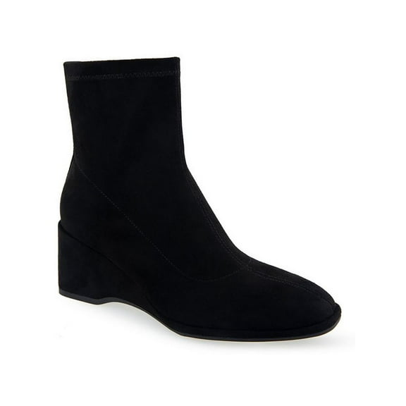 Aerosoles Anouk Women's Boots Black Faux Suede Size 8 M
