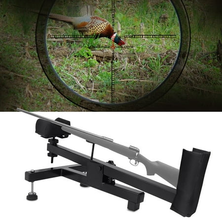 Ejoyous Shooting Rest Rifle Air Gun Shoot Bench Sighting Benchrest Steady Padded Stand , Benchrest Padded Stand, Shooting (Best Gun Vise For Sighting In)