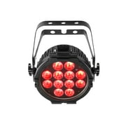 CHAUVET DJ SlimPAR Pro Q USB RGBA Wash Light, 4, 5 or 10 DMX Channel, 3-Pin XLR DMX Connector, 12x Quad-Color RGBA LED