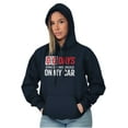 thumbnail image 4 of Zero Days Worked On Car Grease Monkey Unisex Plus Fleece Graphic Hoodie Brisco Brands 2X, 4 of 5