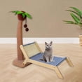 thumbnail image 6 of Tooyful Bed Animal Sharpen Claw Toy Coconut Tree Decorative Scratcher for Grind Claws Furniture Protector Protect Cats Nails With Sisal Mat, 6 of 10
