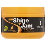 Shine n Jam® Extra Hold Conditioning Styling & Braiding Gel, 8 oz. Moisturizing, Unisex