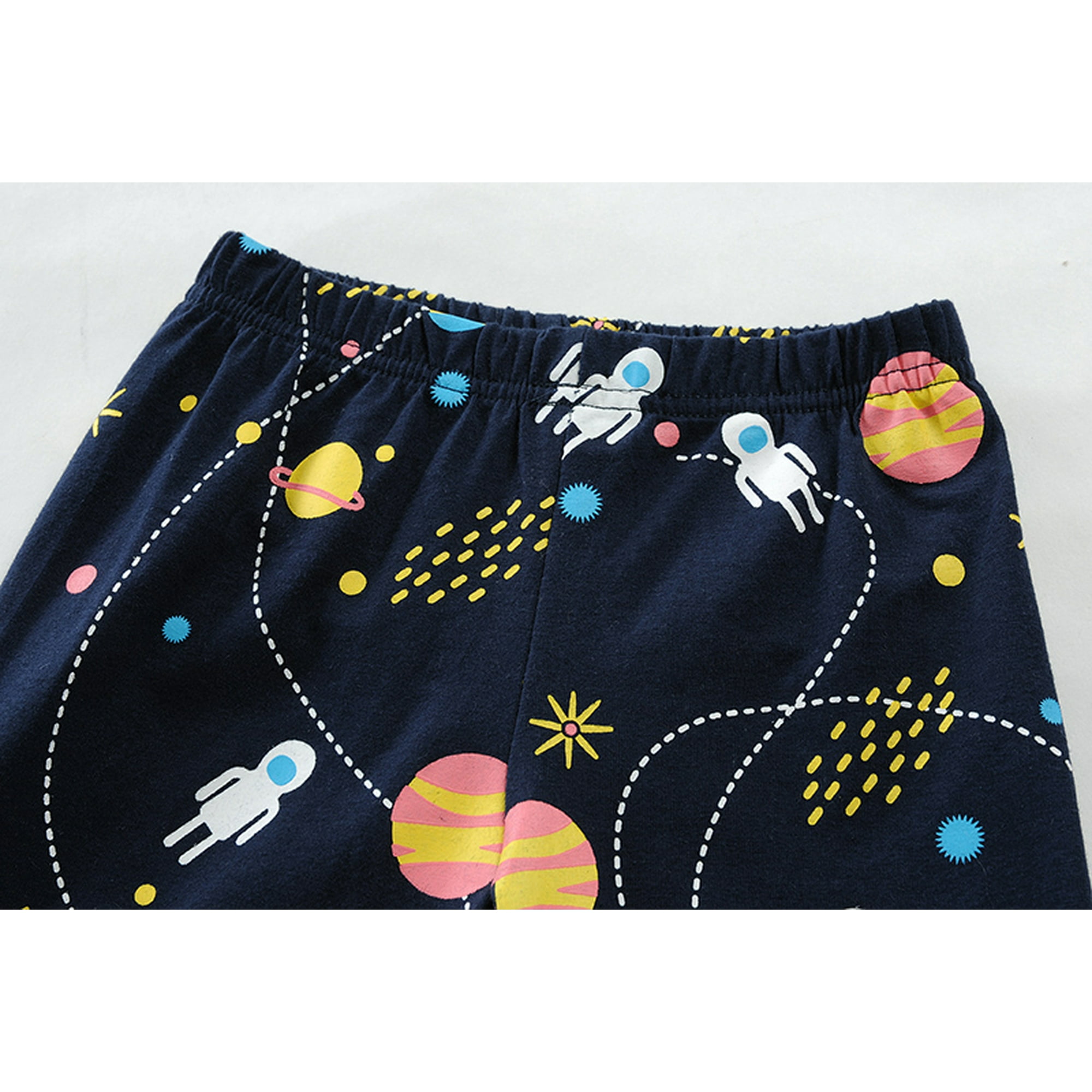 Little Hand Baby Boys Toddler Pajamas Pyjamas Cotton Rocket Truck Printed 2 7t Short Sleeve Sleepwear Other