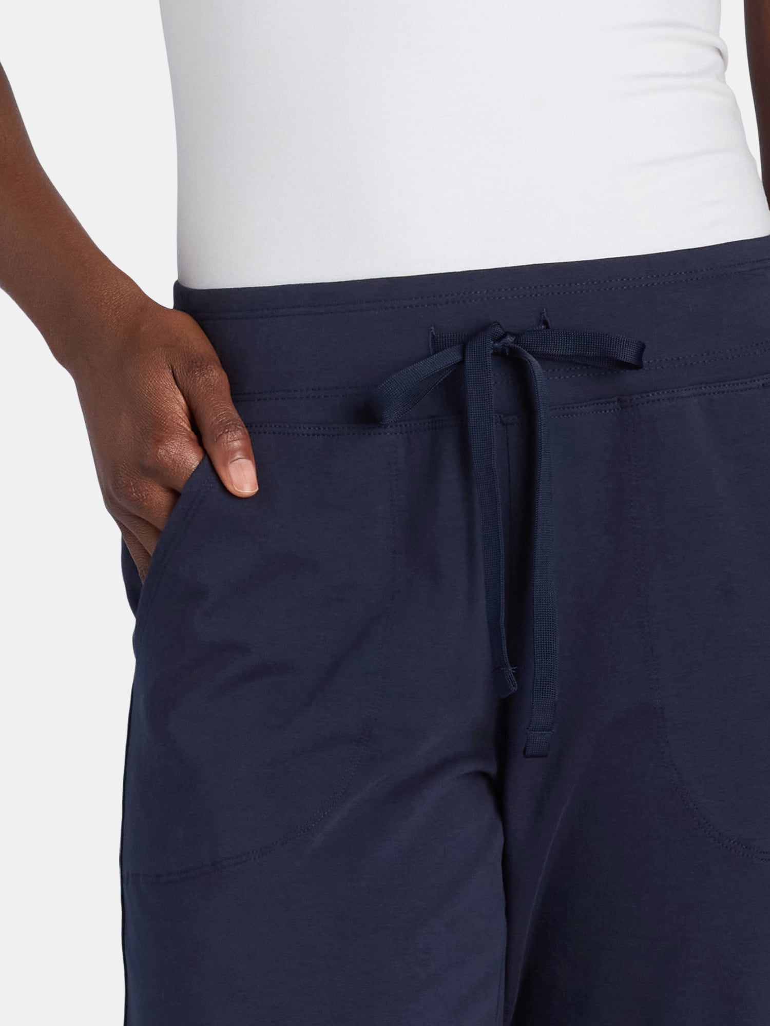 Athletic Works Women's and Women's Plus Jersey Knit Pants, Sizes XS-4X