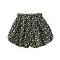 thumbnail image 2 of Antinious Kids Casual Athletic Pants,Toddler Outer Pants,Girls' Flower Bud Shorts With Polka Print Summer Style Kids Girl Shorts Casual And Comfortable Solid Color Lantern Pants,Army Green,100, 2 of 3