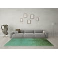 thumbnail image 3 of Ahgly Company Indoor Rectangle Oriental Light Blue Traditional Area Rugs, 7' x 10', 3 of 4