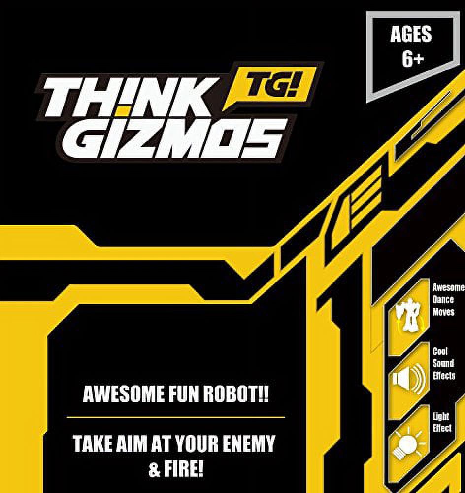 Think Gizmos Superb Fun Robot Toy (Silver) - image 4 of 4