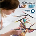 thumbnail image 3 of Lápices de colores Black Widow Monarch 48 colores para adultos, 3 of 7