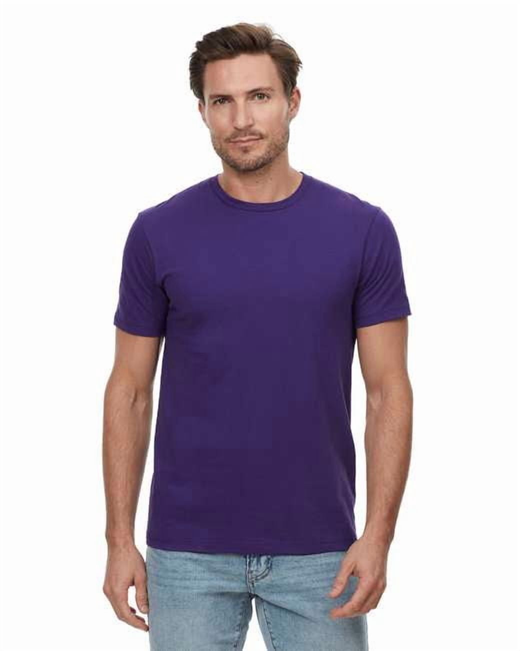 Fruit Of The Loom Heavy Cotton T-Shirt - 5 Oz, 100% Cotton, Medium, Deep Purple