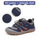 thumbnail image 2 of Zapatos de senderismo Mishansha Low Top Sneakers grises para niños 6.5, 2 of 6